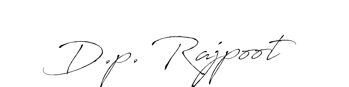 You should practise on your own different ways (Antro_Vectra) to write your name (D.p. Rajpoot) in signature. don't let someone else do it for you. D.p. Rajpoot signature style 6 images and pictures png