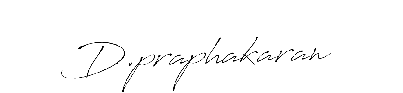 How to make D.praphakaran signature? Antro_Vectra is a professional autograph style. Create handwritten signature for D.praphakaran name. D.praphakaran signature style 6 images and pictures png