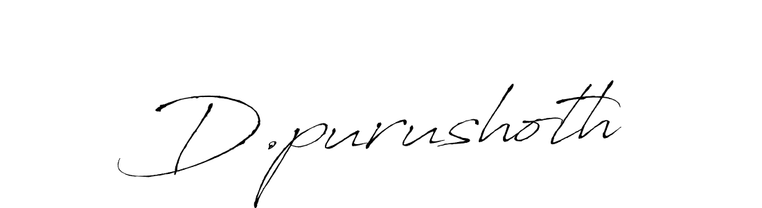 It looks lik you need a new signature style for name D.purushoth. Design unique handwritten (Antro_Vectra) signature with our free signature maker in just a few clicks. D.purushoth signature style 6 images and pictures png