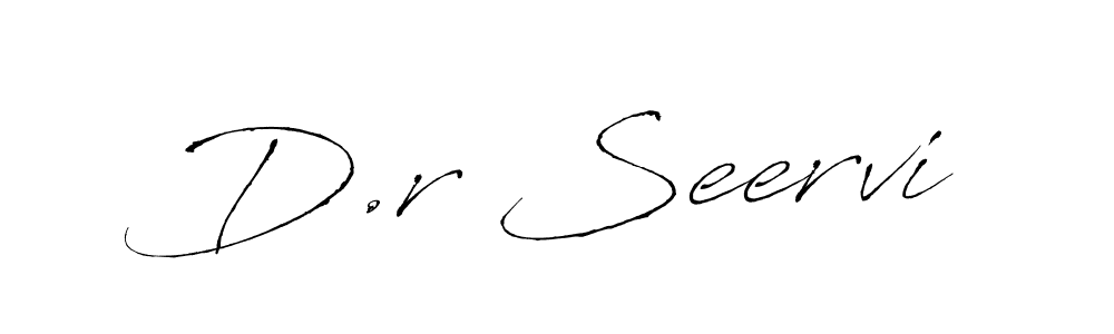 Once you've used our free online signature maker to create your best signature Antro_Vectra style, it's time to enjoy all of the benefits that D.r Seervi name signing documents. D.r Seervi signature style 6 images and pictures png