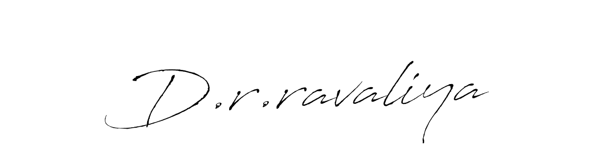 How to Draw D.r.ravaliya signature style? Antro_Vectra is a latest design signature styles for name D.r.ravaliya. D.r.ravaliya signature style 6 images and pictures png