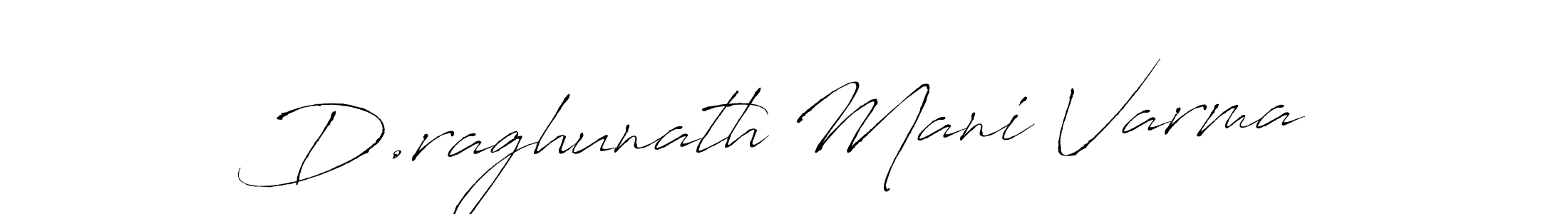 Make a beautiful signature design for name D.raghunath Mani Varma. Use this online signature maker to create a handwritten signature for free. D.raghunath Mani Varma signature style 6 images and pictures png