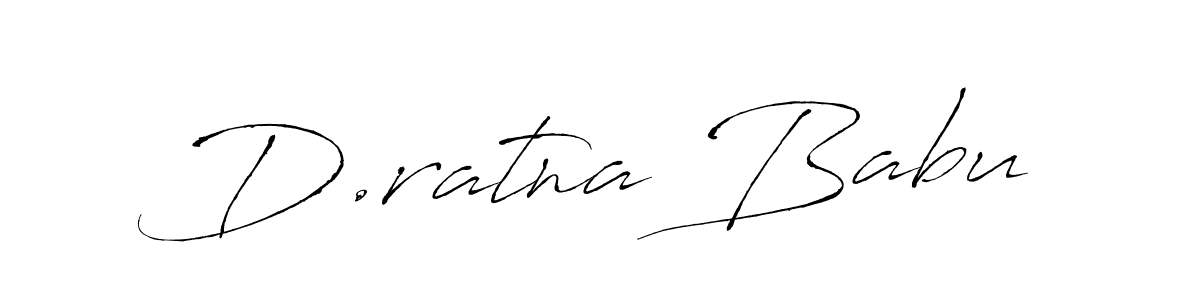 Antro_Vectra is a professional signature style that is perfect for those who want to add a touch of class to their signature. It is also a great choice for those who want to make their signature more unique. Get D.ratna Babu name to fancy signature for free. D.ratna Babu signature style 6 images and pictures png