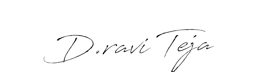 You should practise on your own different ways (Antro_Vectra) to write your name (D.ravi Teja) in signature. don't let someone else do it for you. D.ravi Teja signature style 6 images and pictures png