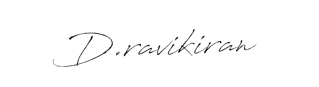 How to make D.ravikiran name signature. Use Antro_Vectra style for creating short signs online. This is the latest handwritten sign. D.ravikiran signature style 6 images and pictures png