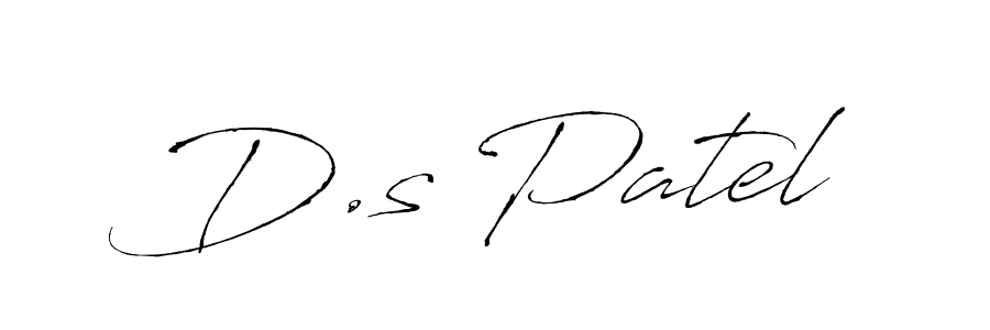 if you are searching for the best signature style for your name D.s Patel. so please give up your signature search. here we have designed multiple signature styles  using Antro_Vectra. D.s Patel signature style 6 images and pictures png