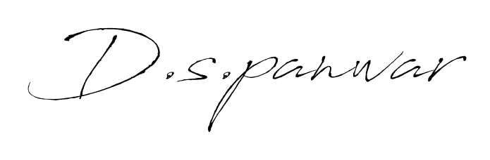 93+ D.s.panwar Name Signature Style Ideas | Excellent E-Sign