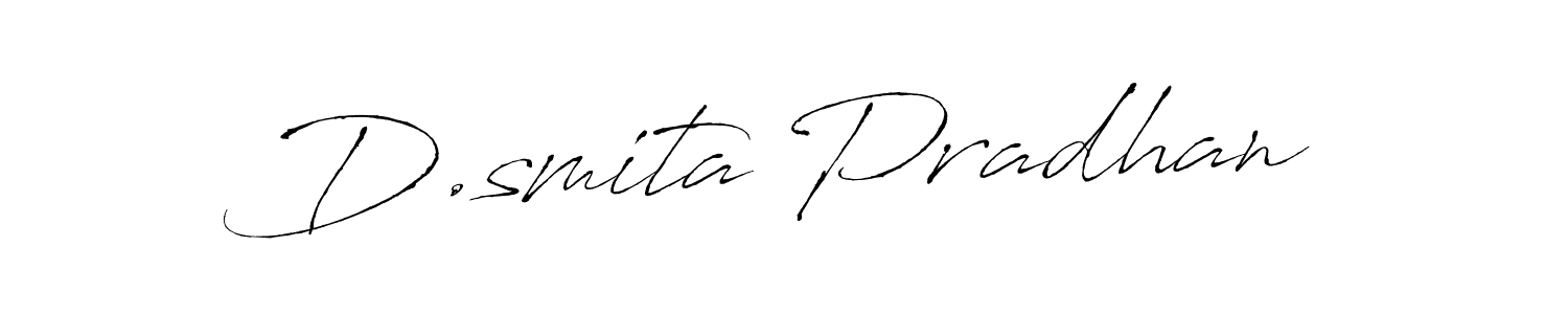 Similarly Antro_Vectra is the best handwritten signature design. Signature creator online .You can use it as an online autograph creator for name D.smita Pradhan. D.smita Pradhan signature style 6 images and pictures png