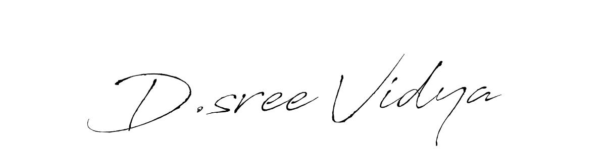 if you are searching for the best signature style for your name D.sree Vidya. so please give up your signature search. here we have designed multiple signature styles  using Antro_Vectra. D.sree Vidya signature style 6 images and pictures png