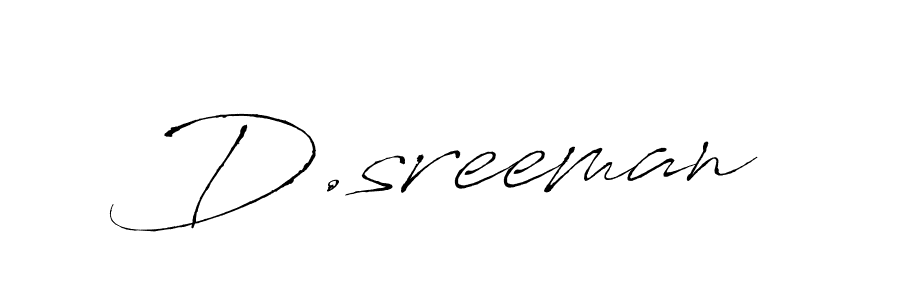 Similarly Antro_Vectra is the best handwritten signature design. Signature creator online .You can use it as an online autograph creator for name D.sreeman. D.sreeman signature style 6 images and pictures png