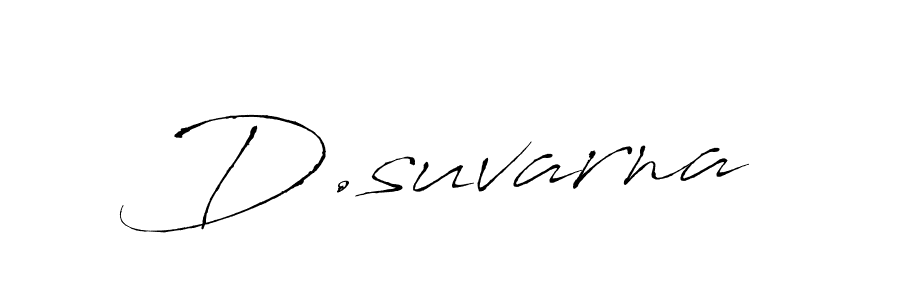 How to make D.suvarna name signature. Use Antro_Vectra style for creating short signs online. This is the latest handwritten sign. D.suvarna signature style 6 images and pictures png