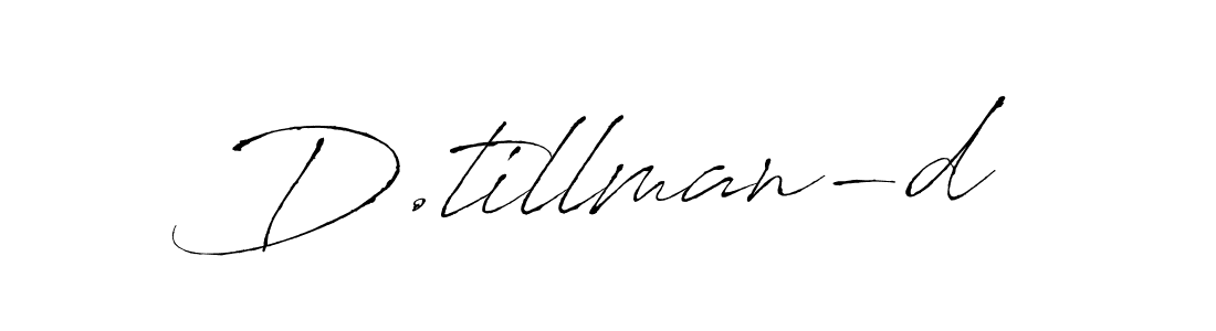 Make a beautiful signature design for name D.tillman-d. Use this online signature maker to create a handwritten signature for free. D.tillman-d signature style 6 images and pictures png