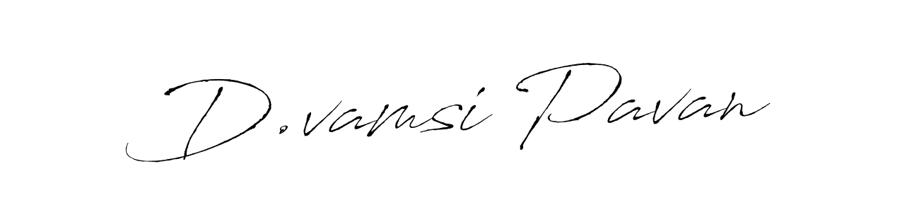 You should practise on your own different ways (Antro_Vectra) to write your name (D.vamsi Pavan) in signature. don't let someone else do it for you. D.vamsi Pavan signature style 6 images and pictures png