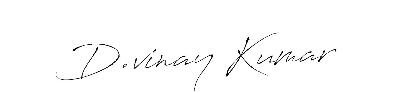 Antro_Vectra is a professional signature style that is perfect for those who want to add a touch of class to their signature. It is also a great choice for those who want to make their signature more unique. Get D.vinay Kumar name to fancy signature for free. D.vinay Kumar signature style 6 images and pictures png