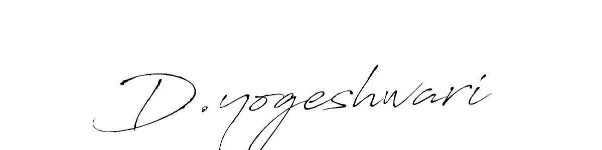 Design your own signature with our free online signature maker. With this signature software, you can create a handwritten (Antro_Vectra) signature for name D.yogeshwari. D.yogeshwari signature style 6 images and pictures png