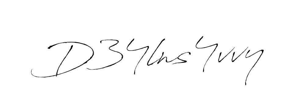 Similarly Antro_Vectra is the best handwritten signature design. Signature creator online .You can use it as an online autograph creator for name D34lns4vvy. D34lns4vvy signature style 6 images and pictures png