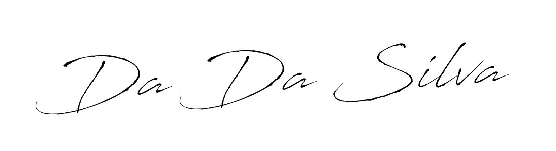 Similarly Antro_Vectra is the best handwritten signature design. Signature creator online .You can use it as an online autograph creator for name Da Da Silva. Da Da Silva signature style 6 images and pictures png