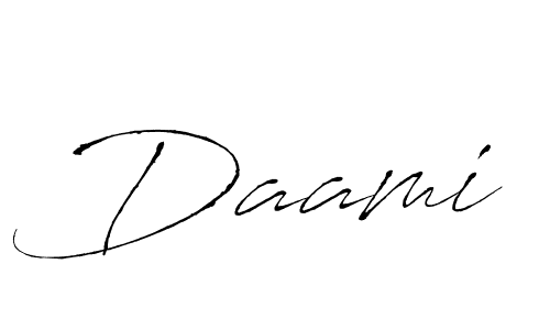 The best way (Antro_Vectra) to make a short signature is to pick only two or three words in your name. The name Daami include a total of six letters. For converting this name. Daami signature style 6 images and pictures png