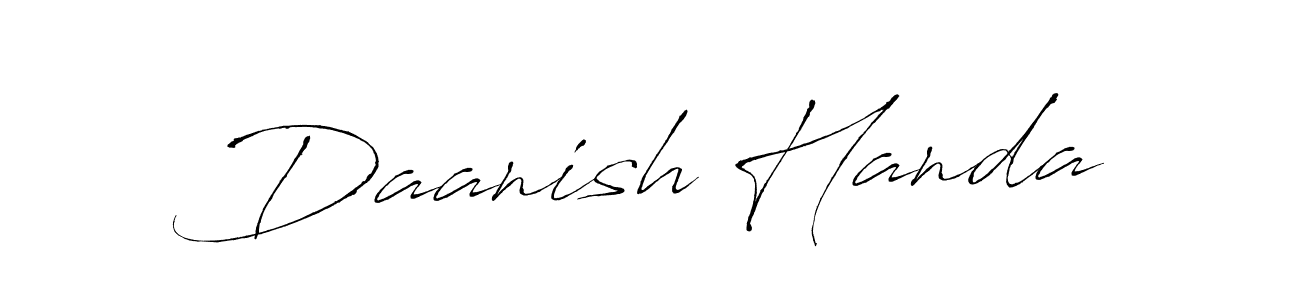Also You can easily find your signature by using the search form. We will create Daanish Handa name handwritten signature images for you free of cost using Antro_Vectra sign style. Daanish Handa signature style 6 images and pictures png
