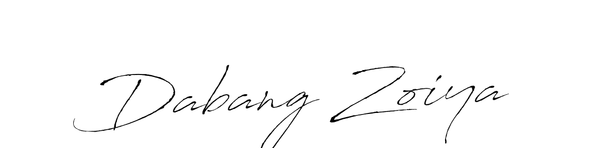 The best way (Antro_Vectra) to make a short signature is to pick only two or three words in your name. The name Dabang Zoiya include a total of six letters. For converting this name. Dabang Zoiya signature style 6 images and pictures png