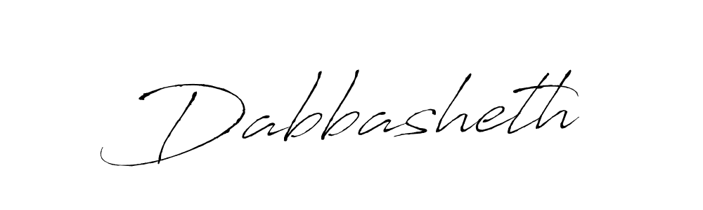 Dabbasheth stylish signature style. Best Handwritten Sign (Antro_Vectra) for my name. Handwritten Signature Collection Ideas for my name Dabbasheth. Dabbasheth signature style 6 images and pictures png