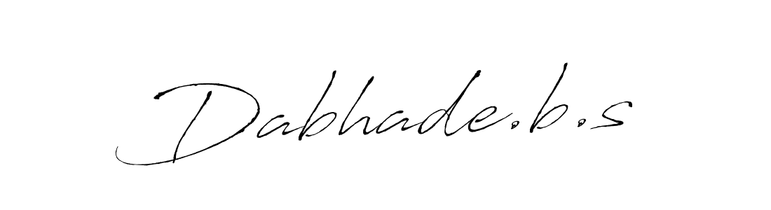 How to Draw Dabhade.b.s signature style? Antro_Vectra is a latest design signature styles for name Dabhade.b.s. Dabhade.b.s signature style 6 images and pictures png