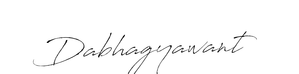 Dabhagyawant stylish signature style. Best Handwritten Sign (Antro_Vectra) for my name. Handwritten Signature Collection Ideas for my name Dabhagyawant. Dabhagyawant signature style 6 images and pictures png