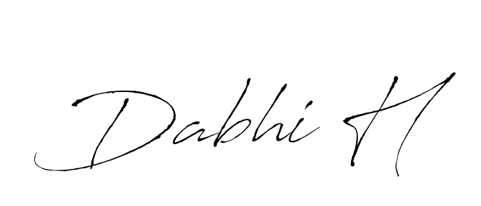Also You can easily find your signature by using the search form. We will create Dabhi H name handwritten signature images for you free of cost using Antro_Vectra sign style. Dabhi H signature style 6 images and pictures png