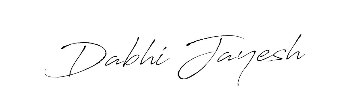 Use a signature maker to create a handwritten signature online. With this signature software, you can design (Antro_Vectra) your own signature for name Dabhi Jayesh. Dabhi Jayesh signature style 6 images and pictures png