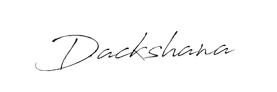 Use a signature maker to create a handwritten signature online. With this signature software, you can design (Antro_Vectra) your own signature for name Dackshana. Dackshana signature style 6 images and pictures png