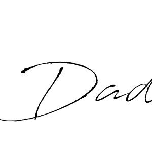 How to make Dad signature? Antro_Vectra is a professional autograph style. Create handwritten signature for Dad name. Dad signature style 6 images and pictures png