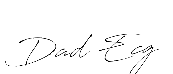 Best and Professional Signature Style for Dad Ecg. Antro_Vectra Best Signature Style Collection. Dad Ecg signature style 6 images and pictures png
