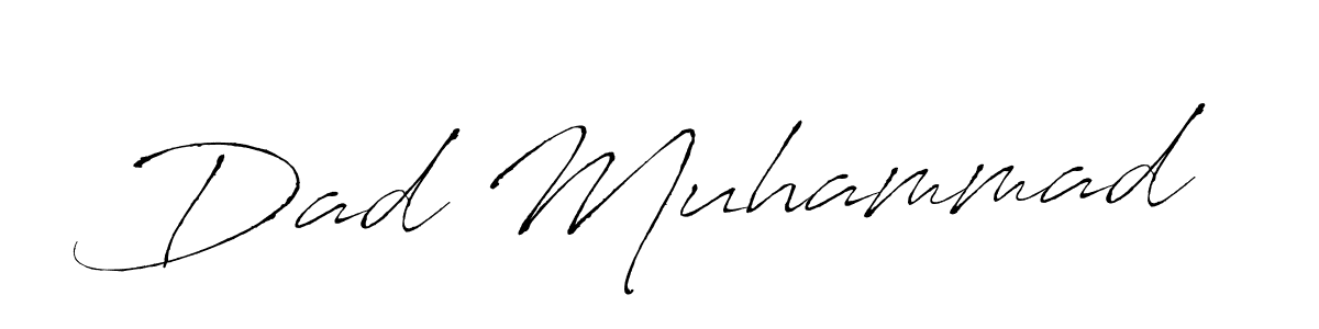You should practise on your own different ways (Antro_Vectra) to write your name (Dad Muhammad) in signature. don't let someone else do it for you. Dad Muhammad signature style 6 images and pictures png