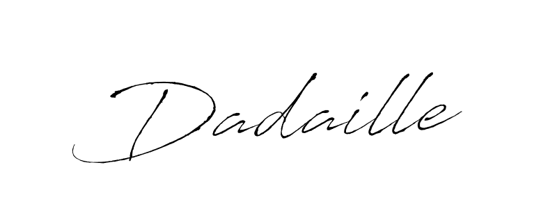 Make a beautiful signature design for name Dadaille. With this signature (Antro_Vectra) style, you can create a handwritten signature for free. Dadaille signature style 6 images and pictures png