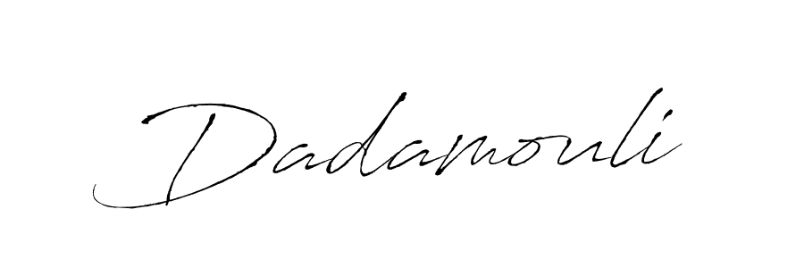 How to make Dadamouli name signature. Use Antro_Vectra style for creating short signs online. This is the latest handwritten sign. Dadamouli signature style 6 images and pictures png