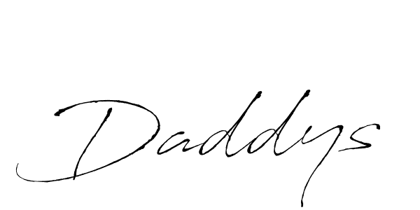 if you are searching for the best signature style for your name Daddys. so please give up your signature search. here we have designed multiple signature styles  using Antro_Vectra. Daddys signature style 6 images and pictures png