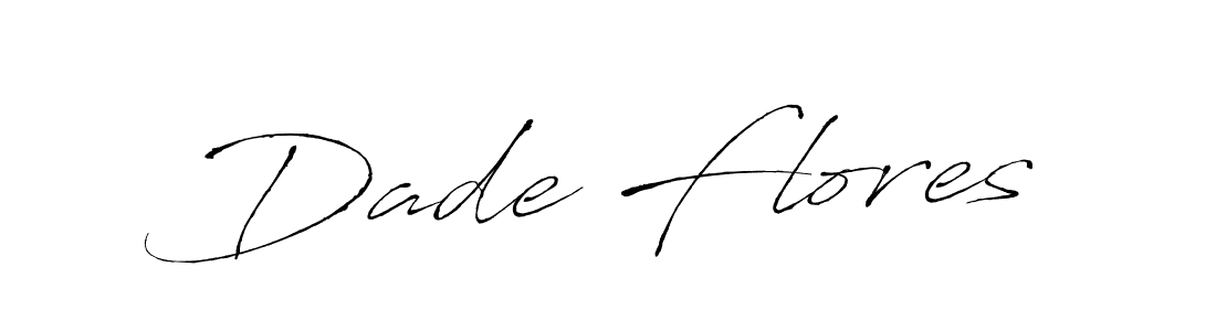 Create a beautiful signature design for name Dade Flores. With this signature (Antro_Vectra) fonts, you can make a handwritten signature for free. Dade Flores signature style 6 images and pictures png