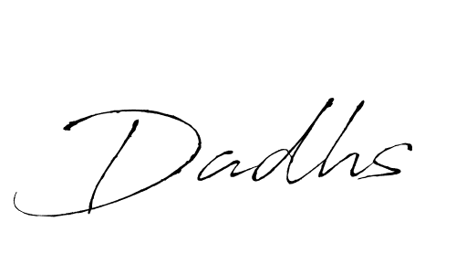 Also we have Dadhs name is the best signature style. Create professional handwritten signature collection using Antro_Vectra autograph style. Dadhs signature style 6 images and pictures png