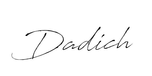 Similarly Antro_Vectra is the best handwritten signature design. Signature creator online .You can use it as an online autograph creator for name Dadich. Dadich signature style 6 images and pictures png