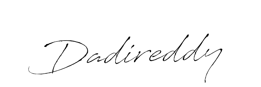 Also we have Dadireddy name is the best signature style. Create professional handwritten signature collection using Antro_Vectra autograph style. Dadireddy signature style 6 images and pictures png