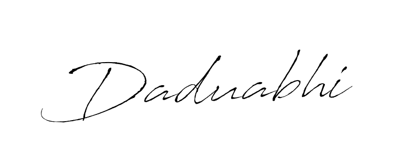 The best way (Antro_Vectra) to make a short signature is to pick only two or three words in your name. The name Daduabhi include a total of six letters. For converting this name. Daduabhi signature style 6 images and pictures png