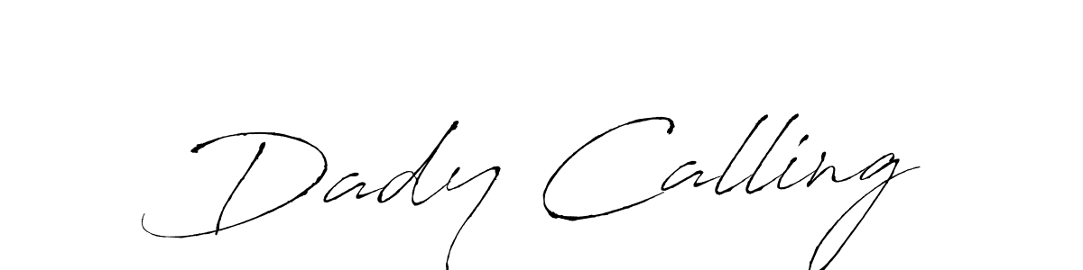 Here are the top 10 professional signature styles for the name Dady Calling. These are the best autograph styles you can use for your name. Dady Calling signature style 6 images and pictures png