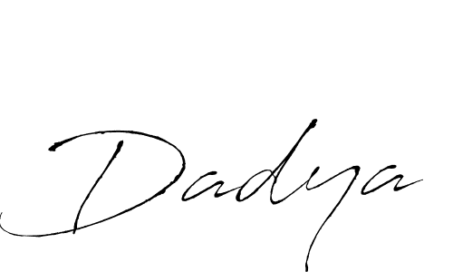 You can use this online signature creator to create a handwritten signature for the name Dadya. This is the best online autograph maker. Dadya signature style 6 images and pictures png
