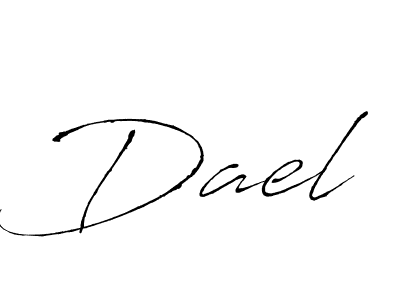 Create a beautiful signature design for name Dael. With this signature (Antro_Vectra) fonts, you can make a handwritten signature for free. Dael signature style 6 images and pictures png