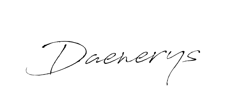 Design your own signature with our free online signature maker. With this signature software, you can create a handwritten (Antro_Vectra) signature for name Daenerys. Daenerys signature style 6 images and pictures png