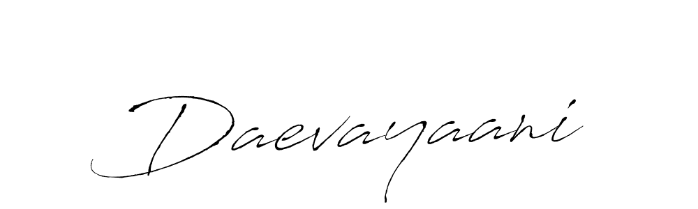 You should practise on your own different ways (Antro_Vectra) to write your name (Daevayaani) in signature. don't let someone else do it for you. Daevayaani signature style 6 images and pictures png