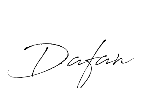 Dafan stylish signature style. Best Handwritten Sign (Antro_Vectra) for my name. Handwritten Signature Collection Ideas for my name Dafan. Dafan signature style 6 images and pictures png