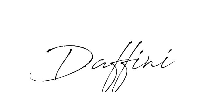 Daffini stylish signature style. Best Handwritten Sign (Antro_Vectra) for my name. Handwritten Signature Collection Ideas for my name Daffini. Daffini signature style 6 images and pictures png