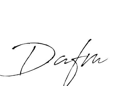 Create a beautiful signature design for name Dafm. With this signature (Antro_Vectra) fonts, you can make a handwritten signature for free. Dafm signature style 6 images and pictures png