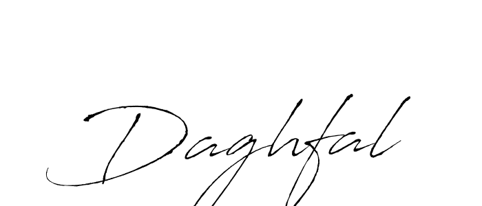 Use a signature maker to create a handwritten signature online. With this signature software, you can design (Antro_Vectra) your own signature for name Daghfal. Daghfal signature style 6 images and pictures png